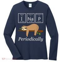 Funny Science Sloth Shirts I Nap Periodically Sloths Lovers Women's Long Sleeve Shirt thumb 0