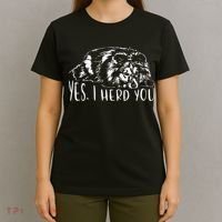Funny Shetland Sheepdog Sheltie I Herd You Dog Saying T-Shirt thumb 4