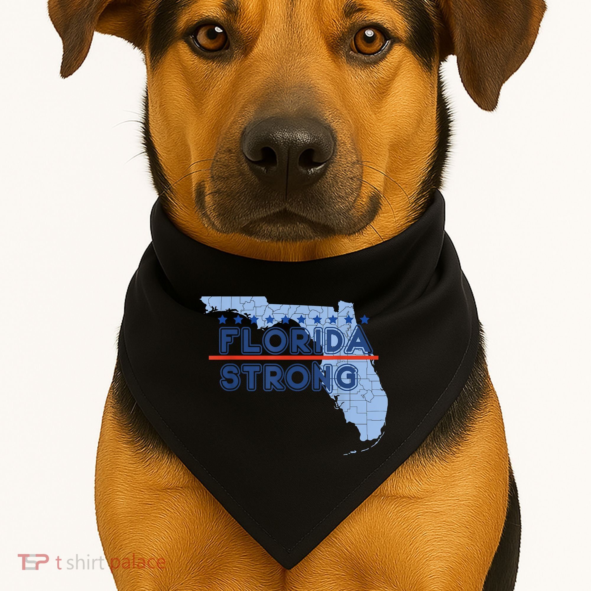 Florida Strong Support USA-Made Doggie Bandana