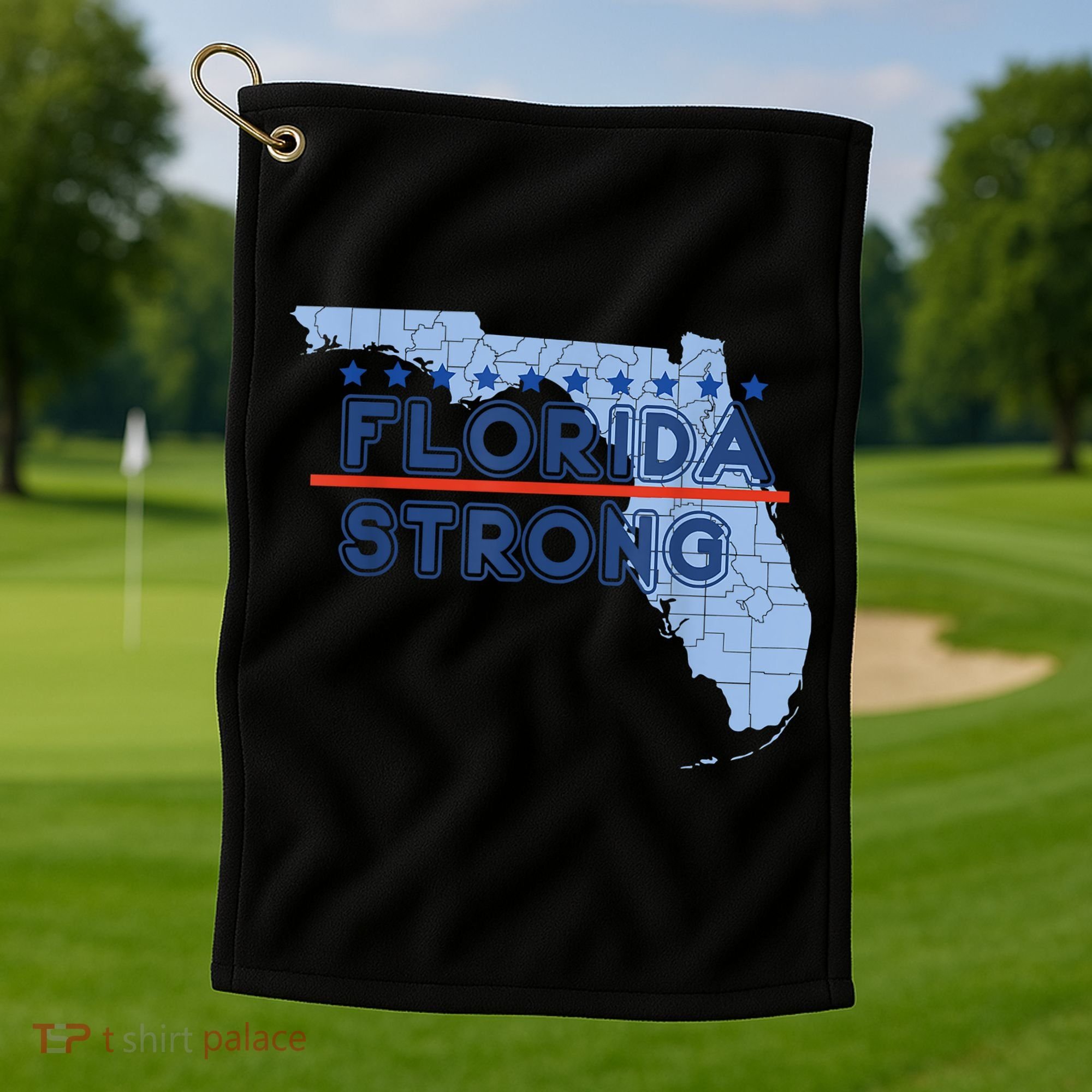 Florida Strong Support Golf Towel
