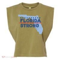 Florida Strong Support Garment-Dyed Women's Muscle Tee thumb 0