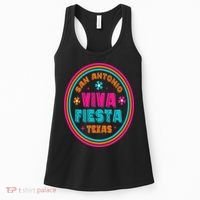 Fiesta Squad San Antonio Texas Cinco De Mayo Lets Fiesta Women's Tank Top thumb 0