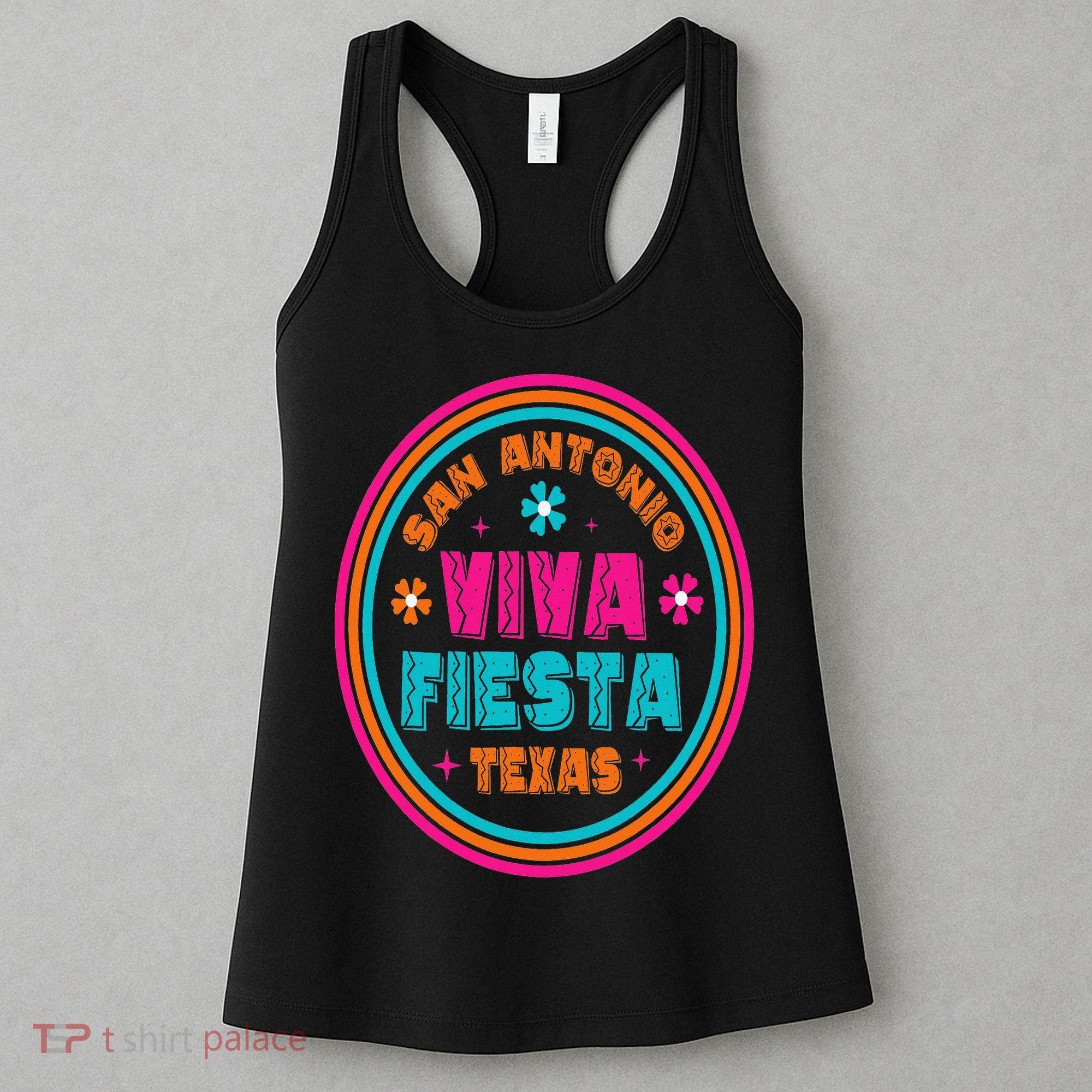 Fiesta Squad San Antonio Texas Cinco De Mayo Lets Fiesta Women's Tank Top
