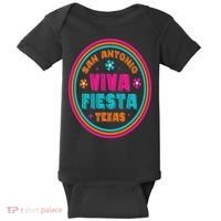 Fiesta Squad San Antonio Texas Cinco De Mayo Lets Fiesta Baby Bodysuit thumb 0