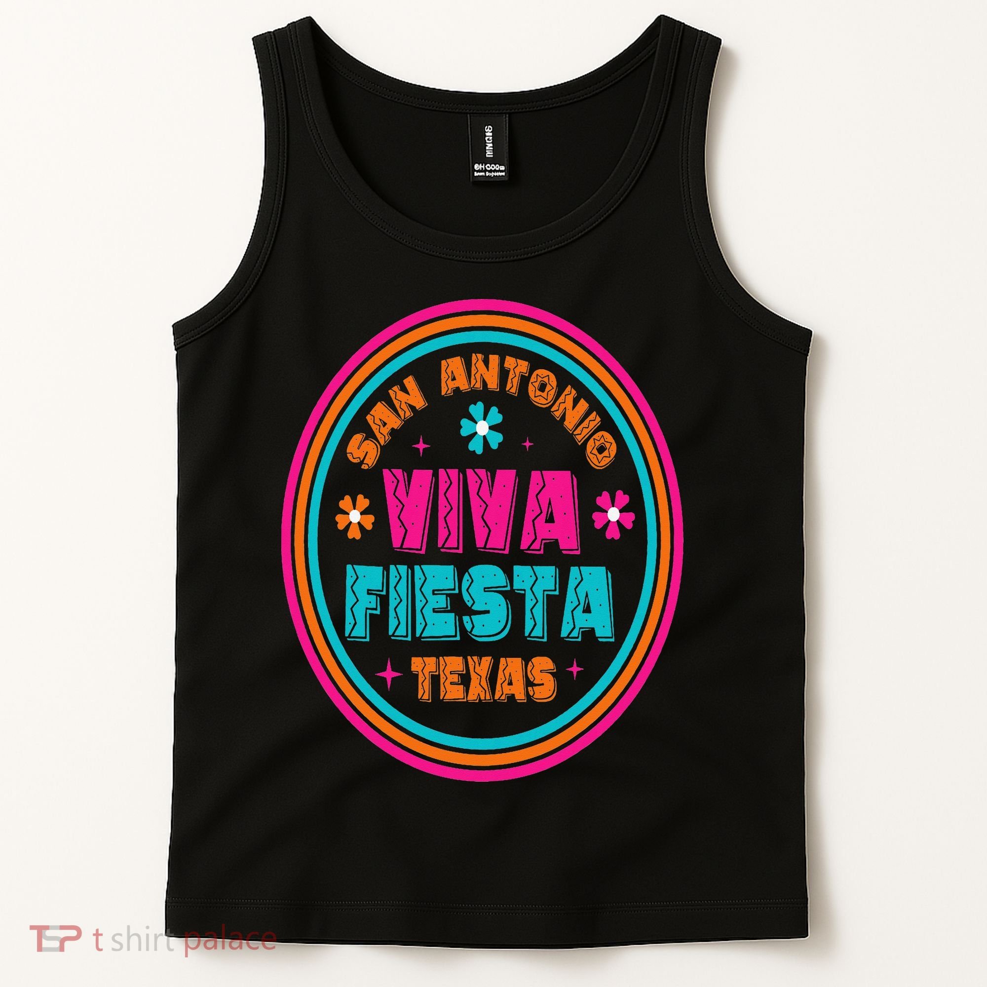 Fiesta Squad San Antonio Texas Cinco De Mayo Lets Fiesta Tank Top