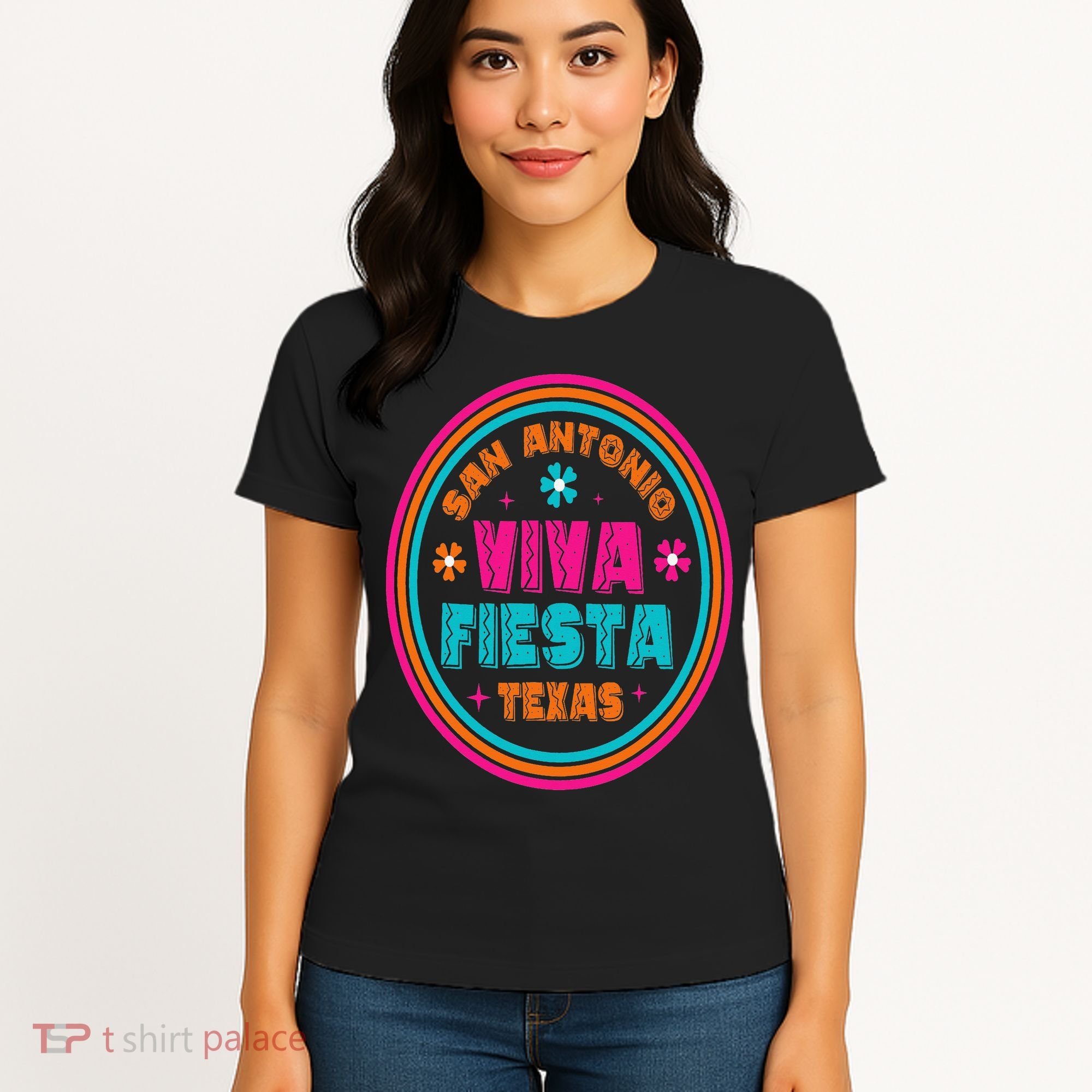 Fiesta Squad San Antonio Texas Cinco De Mayo Lets Fiesta Women's T-Shirt
