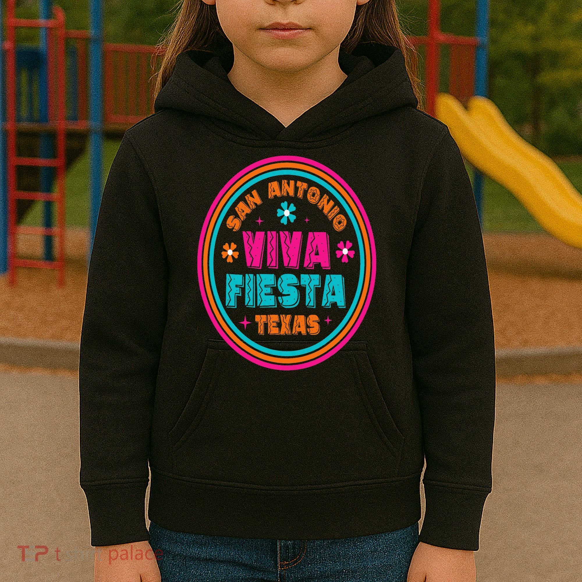 Fiesta Squad San Antonio Texas Cinco De Mayo Lets Fiesta Kids Hoodie