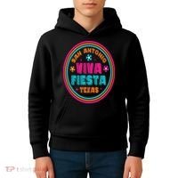 Fiesta Squad San Antonio Texas Cinco De Mayo Lets Fiesta Kids Hoodie thumb 4