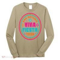 Fiesta Squad San Antonio Texas Cinco De Mayo Lets Fiesta Long Sleeve Shirt thumb 0