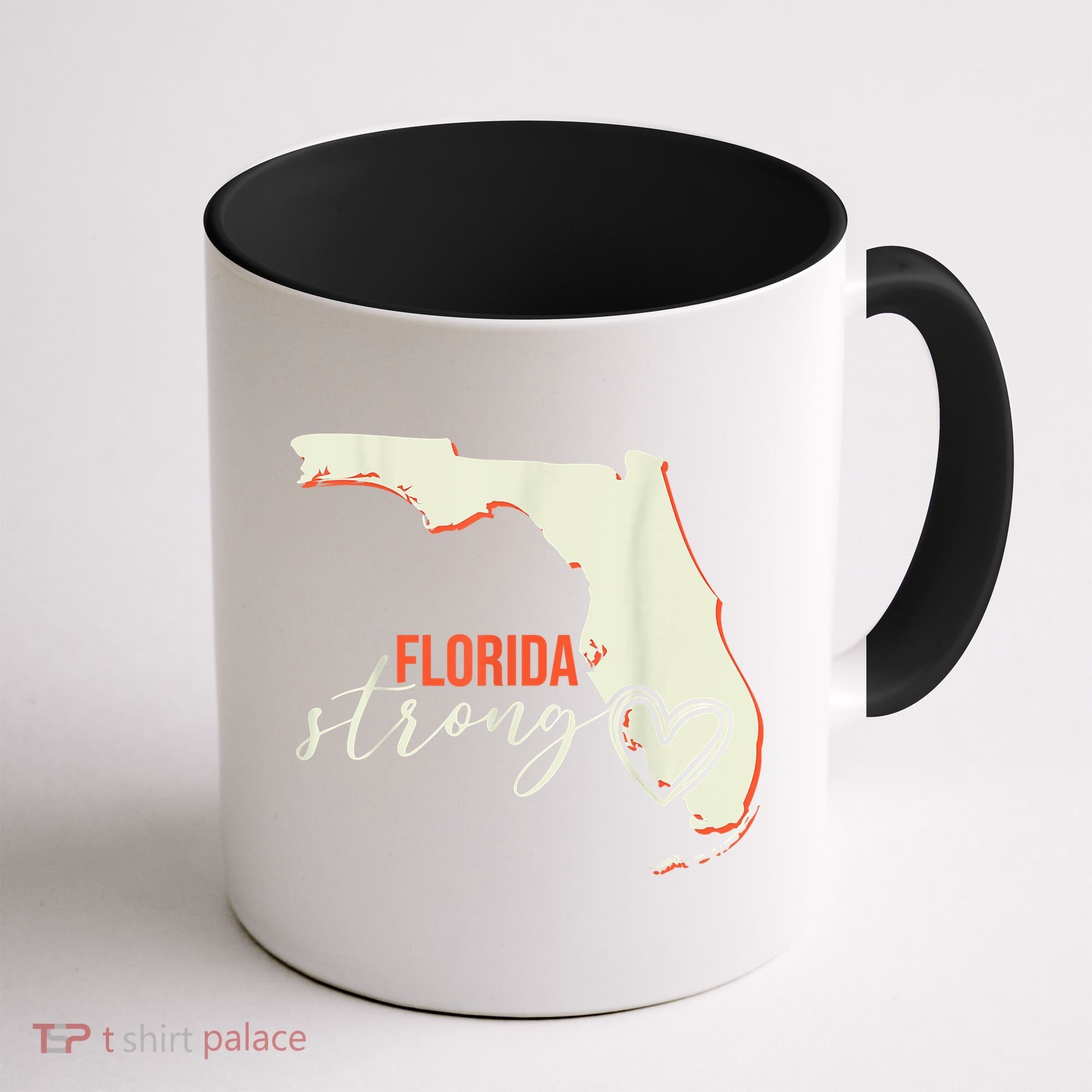 Florida Strong Support With Heart Coffee Mug