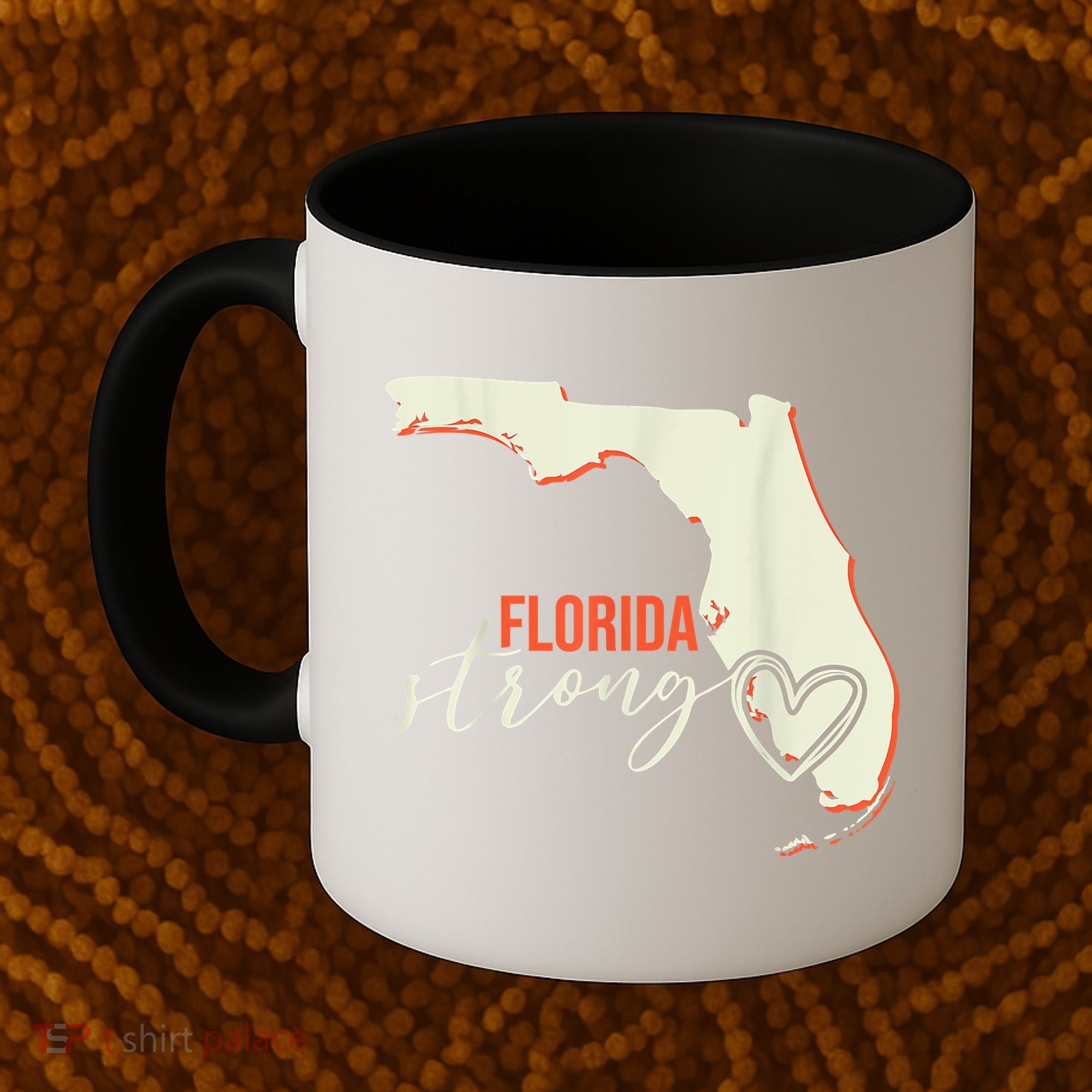 Florida Strong Support With Heart Coffee Mug