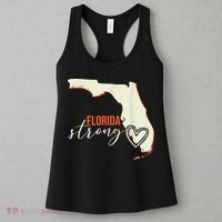 Florida Strong Support With Heart Women's Tank Top thumb 3