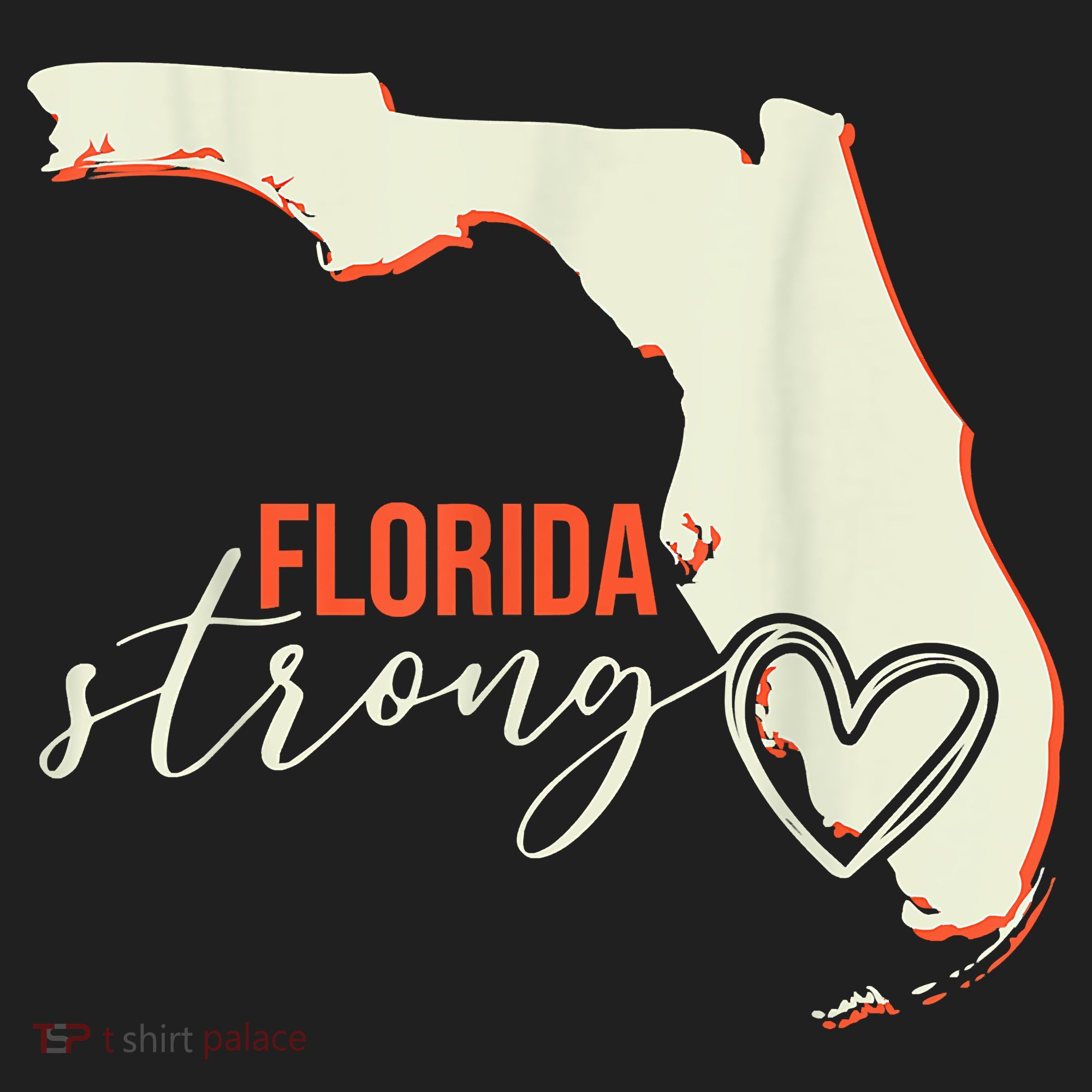 Florida Strong Support With Heart Hat