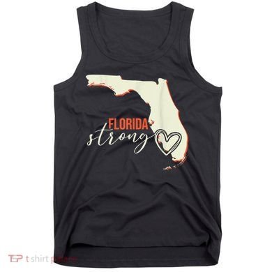 Florida Strong Support With Heart Tank Top