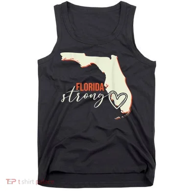 Florida Strong Support With Heart Tank Top