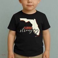 Florida Strong Support With Heart Toddler T-Shirt thumb 2