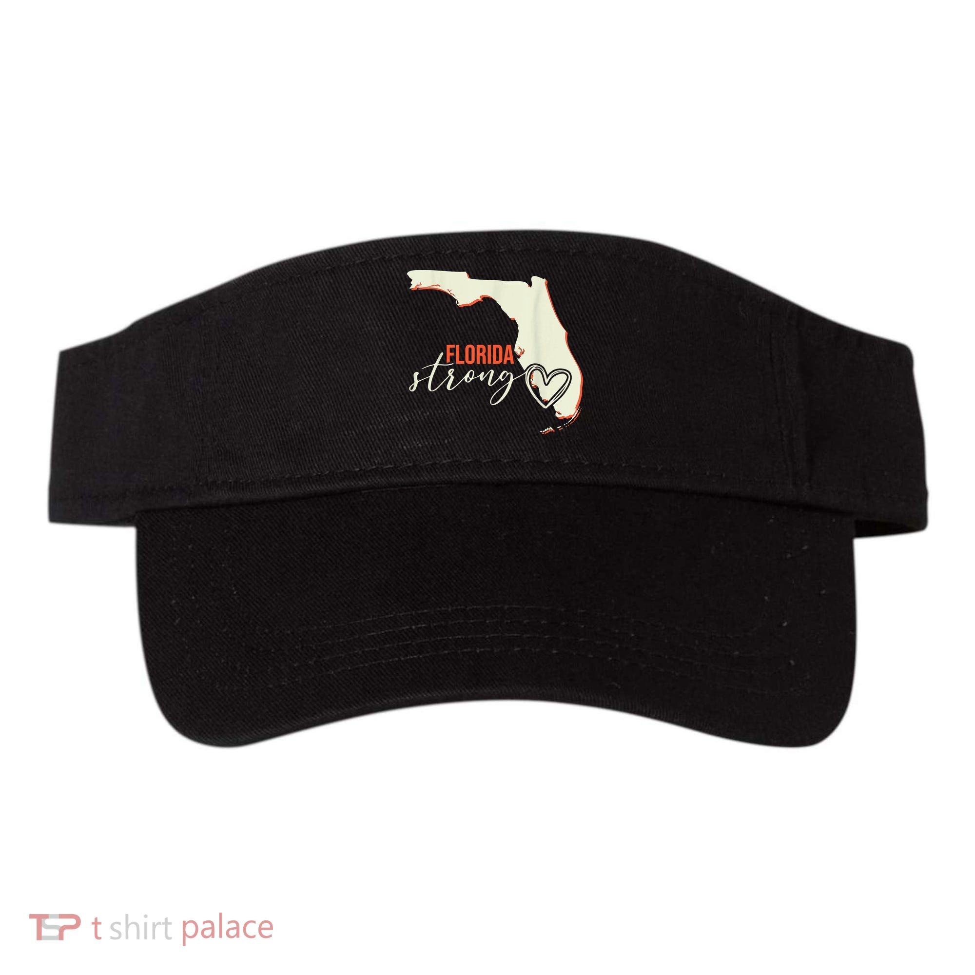 Florida Strong Support With Heart Visor
