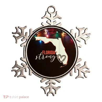 Florida Strong Support With Heart Ornament
