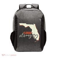 Florida Strong Support With Heart Vector Backpack thumb 0