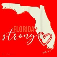 Florida Strong Support With Heart Santa Hat thumb 1