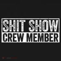 Funny Shit Show Crew Member Ladies PosiCharge Competitor Racerback Tank thumb 2