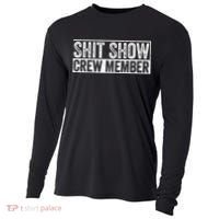 Funny Shit Show Crew Member Cooling Performance Long Sleeve Crew thumb 0