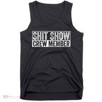 Funny Shit Show Crew Member Tank Top thumb 0