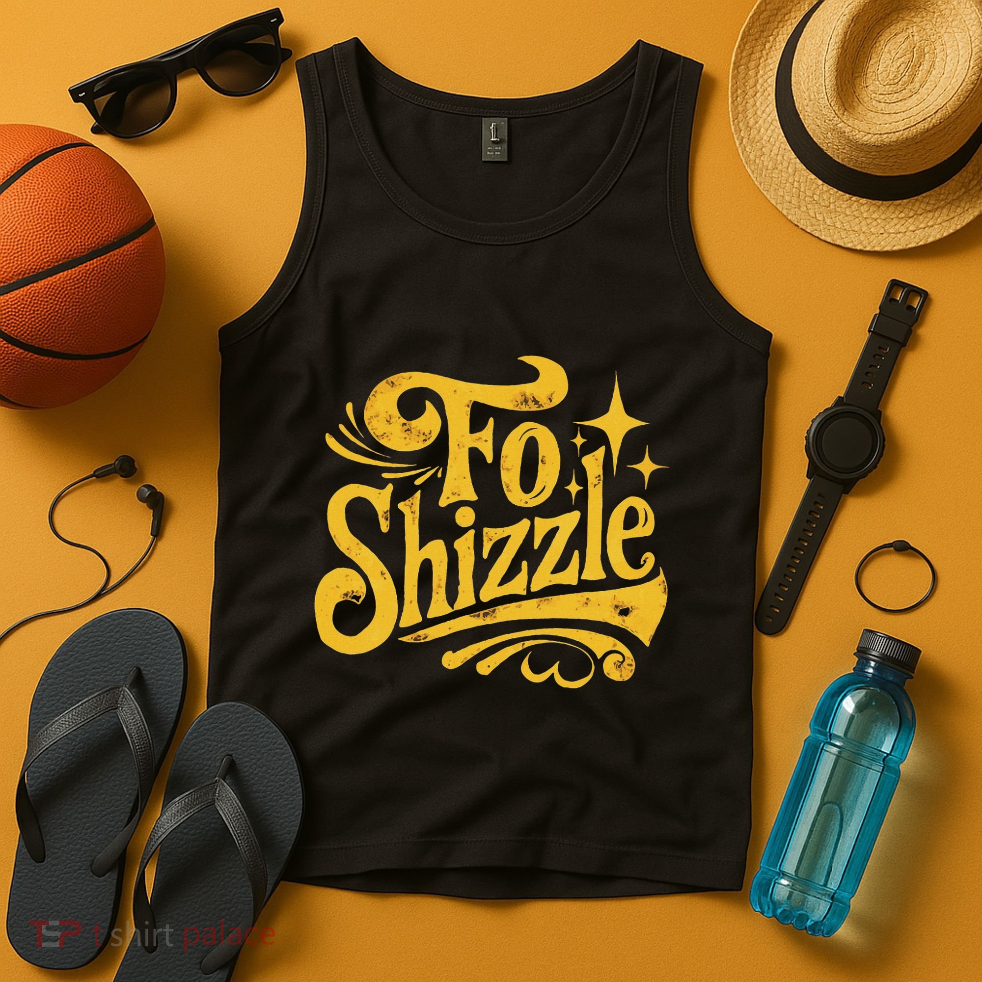 Fo Shizzle Sarcasm Funny Retro Sarcastic Fo Shizzle Humor Tank Top