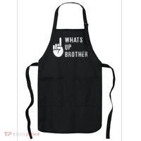 Funny Sketch Streamer Whats Up Brother Gift Apron thumb 0