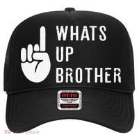 Funny Sketch Streamer Whats Up Brother Gift Hat thumb 0