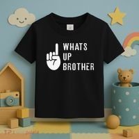Funny Sketch Streamer Whats Up Brother Gift Toddler T-Shirt thumb 3