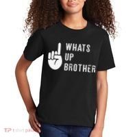 Funny Sketch Streamer Whats Up Brother Gift Kids T-Shirt thumb 2