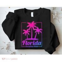 Florida Sunshine State Retro Look Sweatshirt thumb 2