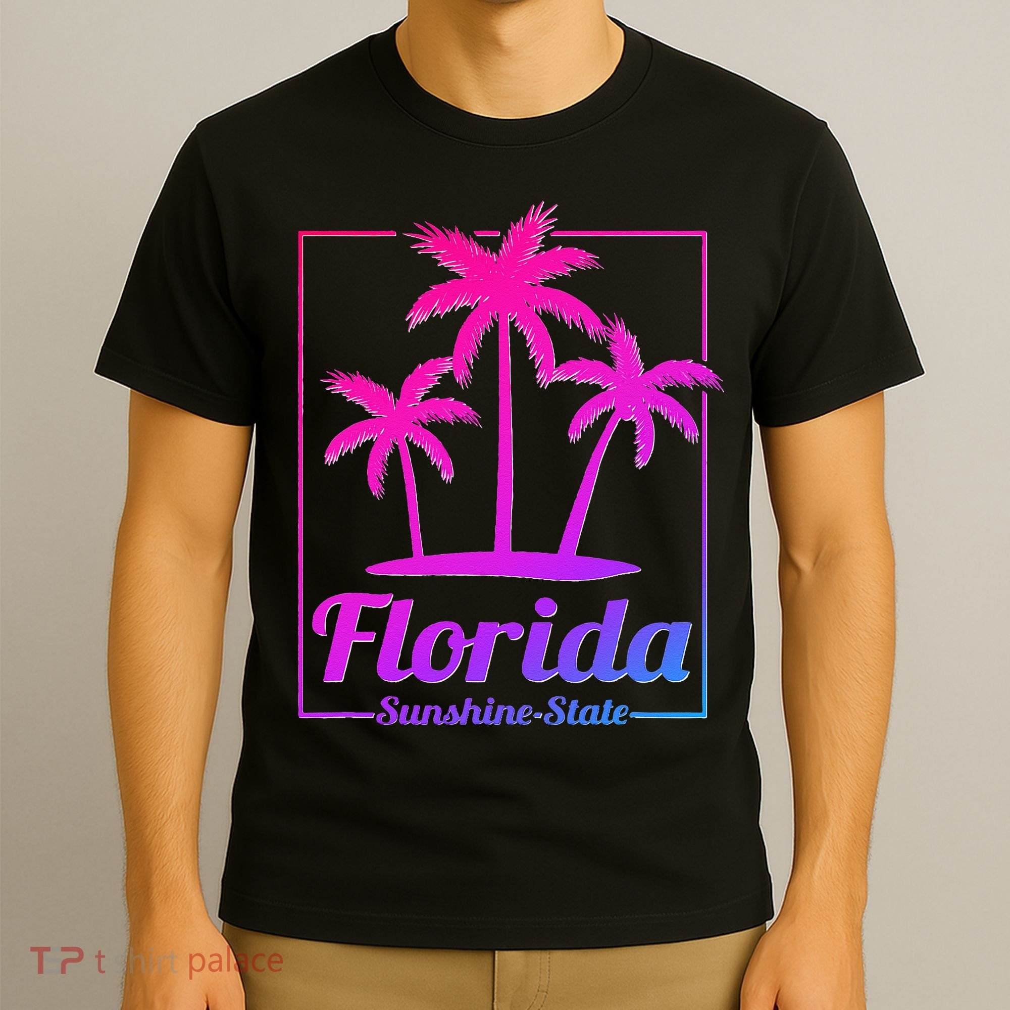 Florida Sunshine State Retro Look T-Shirt