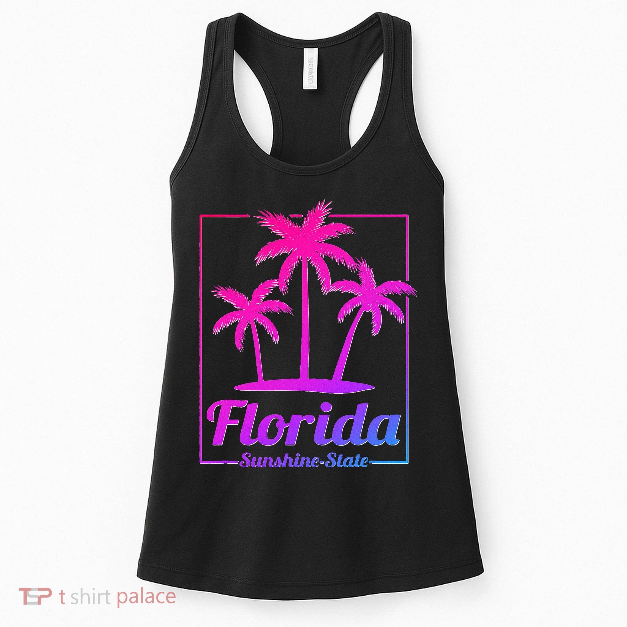 Florida Sunshine State Retro Look Women's Tank Top