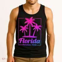 Florida Sunshine State Retro Look Tank Top thumb 3