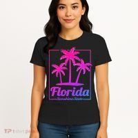 Florida Sunshine State Retro Look Women's T-Shirt thumb 4