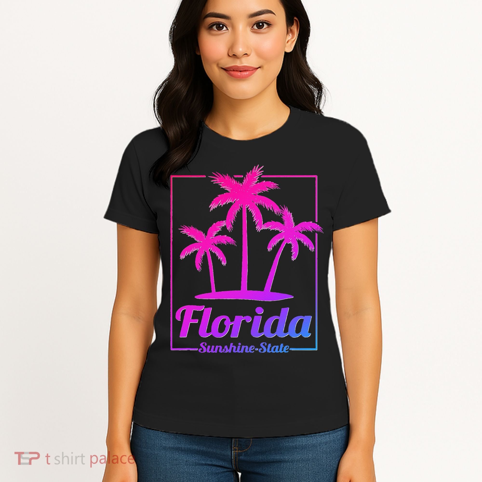 Florida Sunshine State Retro Look Women's T-Shirt