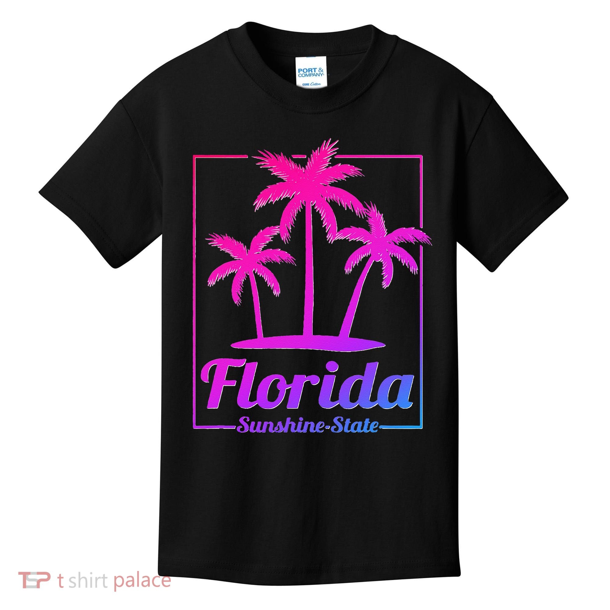 Florida Sunshine State Retro Look Kids T-Shirt