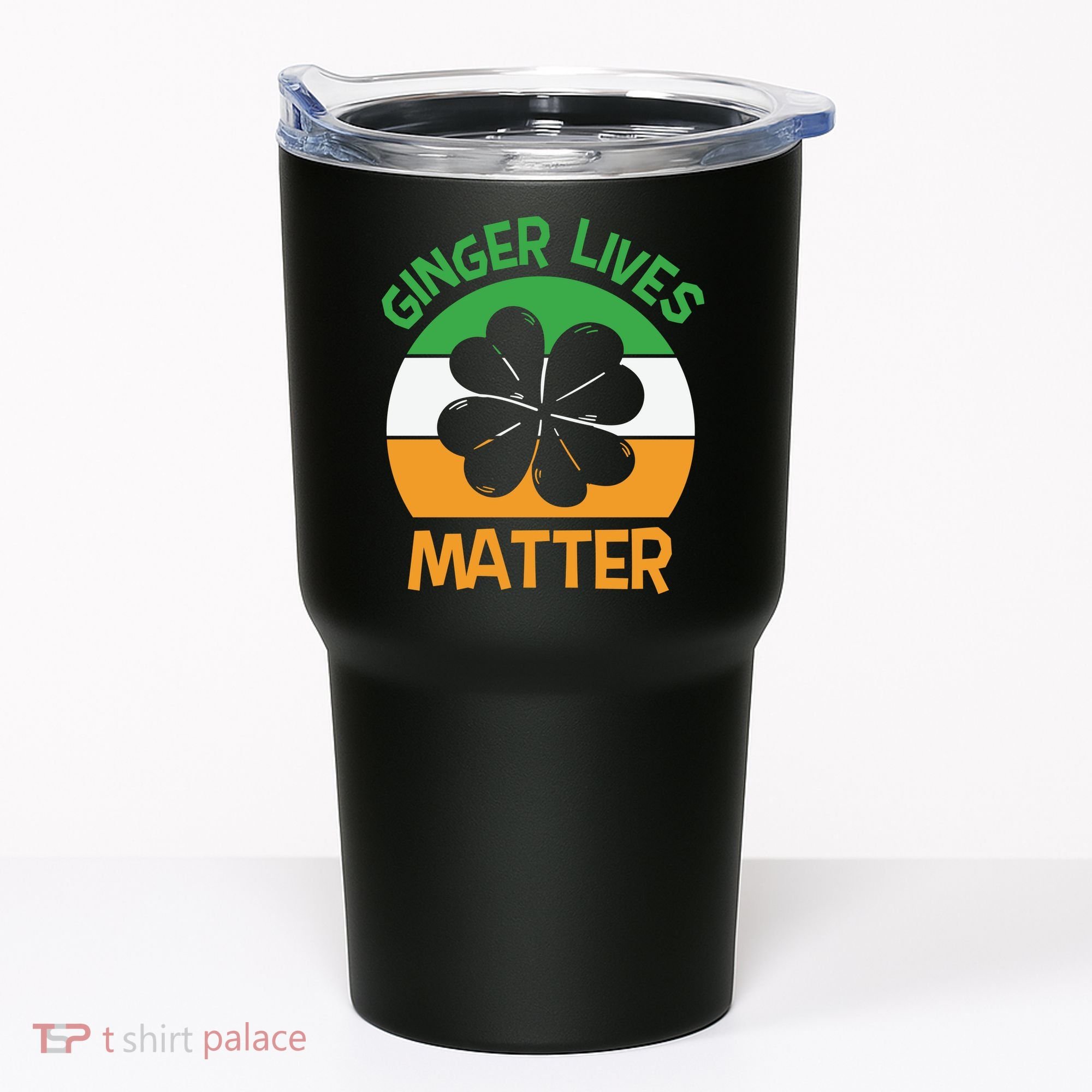 Flag Shamrock St Patricks Day Tumbler