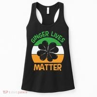 Flag Shamrock St Patricks Day Women's Tank Top thumb 0