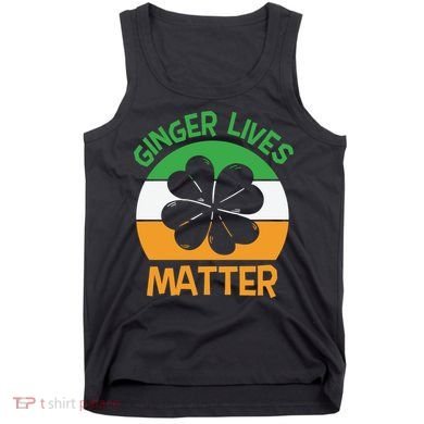 Flag Shamrock St Patricks Day Tank Top
