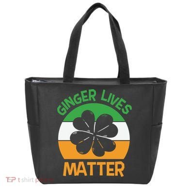 Flag Shamrock St Patricks Day Tote Bag