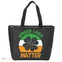 Flag Shamrock St Patricks Day Tote Bag thumb 0