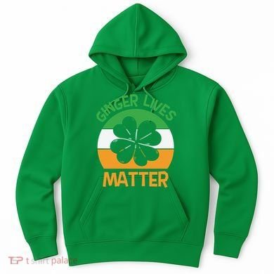 Flag Shamrock St Patricks Day Hoodie