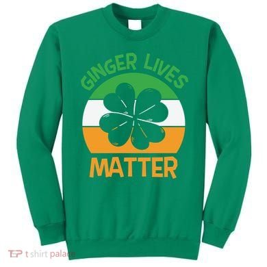 Flag Shamrock St Patricks Day Sweatshirt
