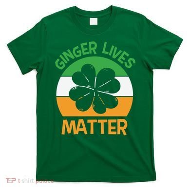 Flag Shamrock St Patricks Day T-Shirt