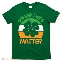 Flag Shamrock St Patricks Day T-Shirt thumb 0