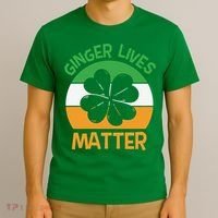 Flag Shamrock St Patricks Day T-Shirt thumb 3
