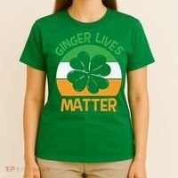 Flag Shamrock St Patricks Day T-Shirt thumb 4